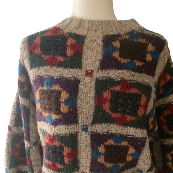 The Woolrich Woman Fair Isle Wool Sweater Pullover - Picture 3 of 7